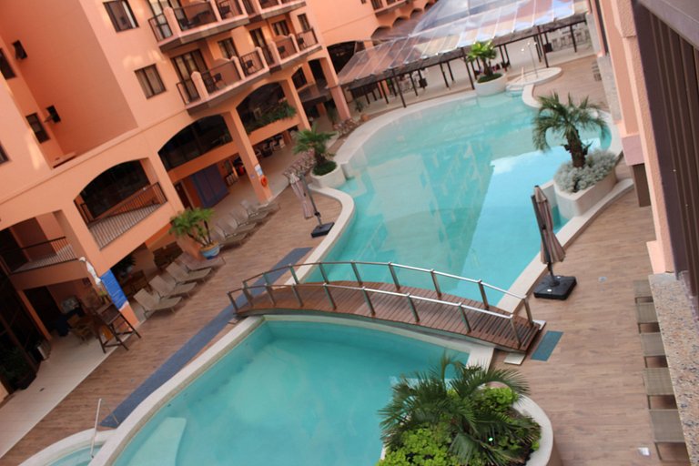 Jurerê Beach Village é Destino Floripa Suite Vista Piscina