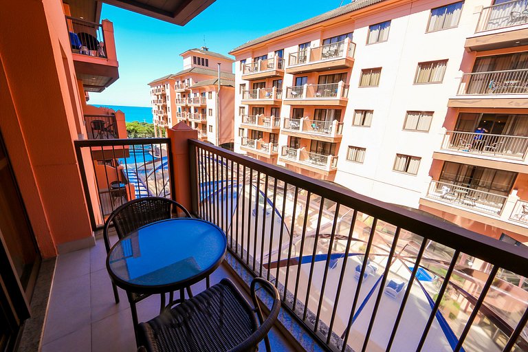 Jurerê Beach Village é Destino Floripa Suite Vista Piscina